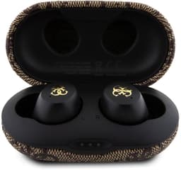 Guess True Wireless 4G Metal Bluetooth In-Ear Oordopjes - Bruin — thumbnail 4