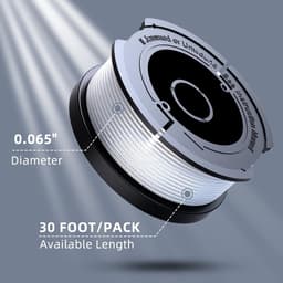 12 stuks draadspoelen – Geschikt voor Black & Decker A6481 A6485, 1,65mm — thumbnail 5