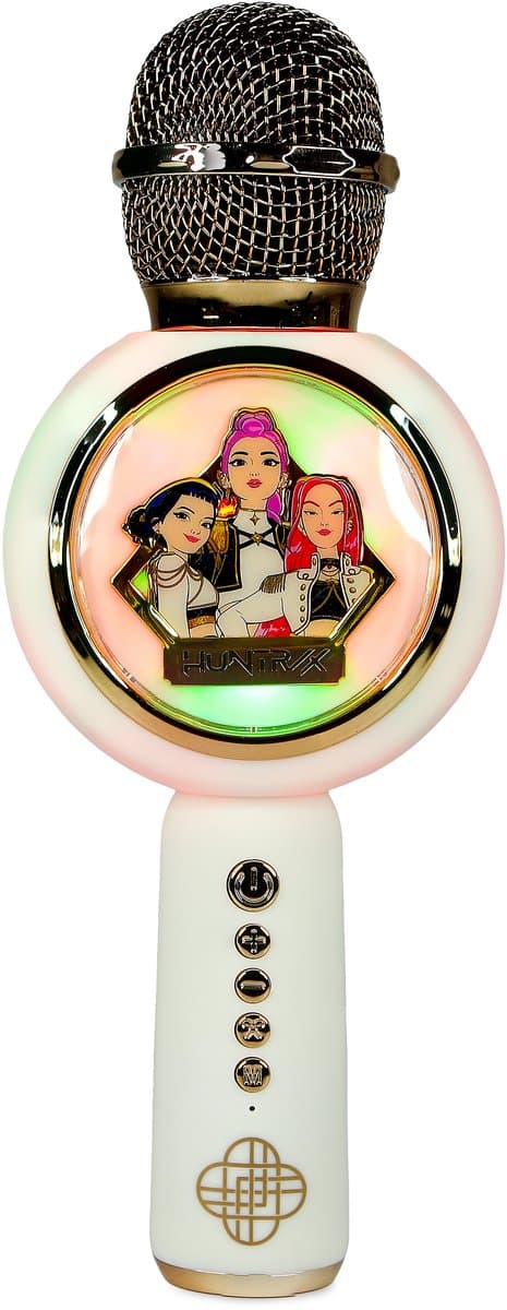 KPop Demon Hunters - Huntr/x - Golden - draadloze karaoke microfoon voor kinderen - oplichtend LED display - speaker - met stemeffecten — afbeelding 1
