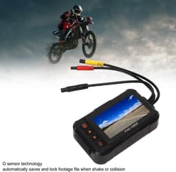 Dailygoody - 3 Inch Motorfiets Dashcam - 1080P Dubbele Camera - Waterdichte Rijrecorder - Geschikt voor Motoren - Ondersteuning Lusopname - Parkeerbew.. — thumbnail 4