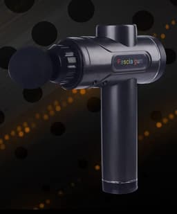 Mini Massagepistool - Fascia Gun Draagbaar - Spierontspanning Herstel - 4 Snelheden Instelbaar - 1600 Gram - Zwart — thumbnail 2