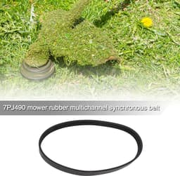Dailygoods- Distributieriem 490mm - Aandrijfriem - Rubber - Sluitlus - 16mm Breedte - Compatibel met QUALCAST Maaiers — thumbnail 4