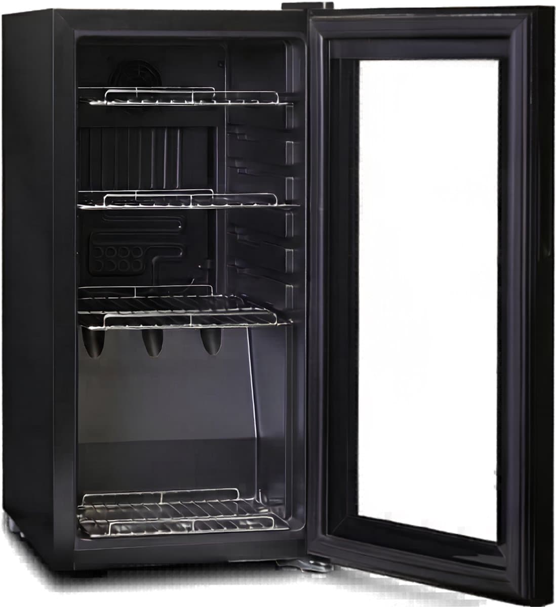 DnA® Mini vriezer - Vrijstaande - Barmodel - 50L - Zwart - 45cm x 35cm x 70cm — afbeelding 1