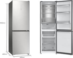 Dreame Mega Pro Koelkast 409L - 185 CM - No Frost - Energieklasse C - FreshFlex Multi-Moduszone - AeroFresh Purificatie - Inox Look - Vrijstaand — thumbnail 4