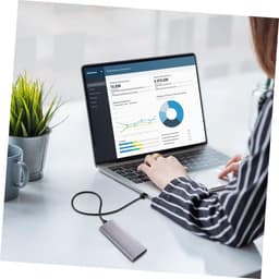 Externe Harde Schijf - Draagbare Opslag - Kantoor Thuis - Dual Protocol NVMe - 11.5 x 3.7 x 1.2 cm — thumbnail 2
