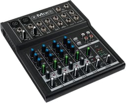 Mackie Mix8 4-kanaals mengpaneel met 2 microfooningangen, 3-bands EQ en aux send — thumbnail 2