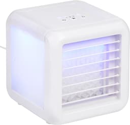 Lifetime Air Mini Air Cooler - Luchtbevochtiger Aircooler met 2 Koelelementen - Luchtkoeler met Water en 3 Standen - Mobiele Airconditioning zonder Slang voor Slaapkamer - 16 x 16 x 16,5 cm — thumbnail 3