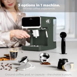 Berlingerhaus 9850 - Espresso - koffie - Senseo - Touchscreen - Machine - Matt Green Collection — thumbnail 4