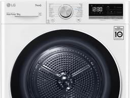LG RH90V5AV6N 9kg Warmtepomp Droger Wit | Eco Hybrid™ | Allergy Care™ | Zelfreinigende condensor — thumbnail 5