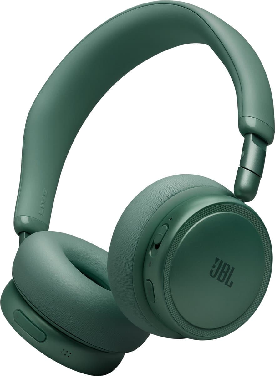 JBL Live 680NC - Draadloze Noise Cancelling Koptelefoon - Bluetooth On-Ear - 80 uur batterij - Multipoint - JBL Signature Sound - Groen — afbeelding 1