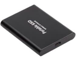 Draagbare Externe Schijf - Snelle Opslag - Data Back-up - Schokbestendig Ontwerp - 2.5 Inch Vorm - Zwart