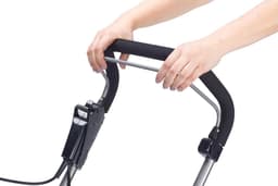 Elektrische grasmaaier - Grasmaaier 33cm - Gazon onderhoud - 5-voudige hoogte-instelling - 1300W vermogen - Zwart — thumbnail 5