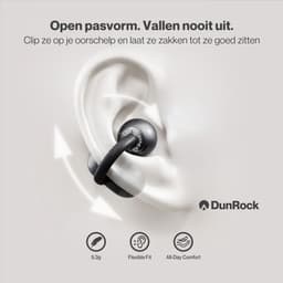 DunRock Clip - Earclips Bluetooth Oordopjes - Open Ear Draadloze oortjes — thumbnail 5
