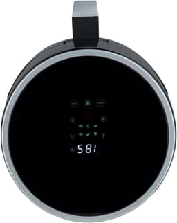 SVN® Mini airfryer - Airfryer - Airfryer klein - Zwart - 26cm x 26cm x 31cm — thumbnail 2