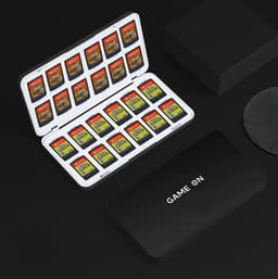 Xainy – Card case XXL zwart geschikt voor Nintendo Switch & Switch 2 games | Switch-games opberghoes accessoires | Spellen game hoes houder | Opberg travel box / opbergbox voor OLED / Lite consoles | Beschermhoes 48 card slots — thumbnail 2
