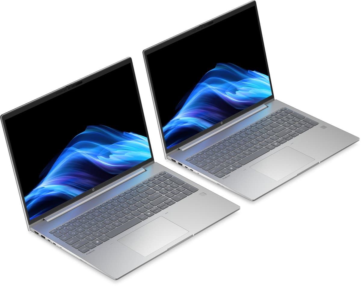 HP ProBook 4 G1a AI Wolf Pro Security Edition AMD Ryzen™ 5 230 Laptop 40,6 cm (16") WUXGA 16 GB DDR5-SDRAM 512 GB SSD Wi-Fi 6E (802.11ax) Windows 11 Pro AI PC Zilver — afbeelding 1