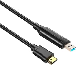 Externe USB 3.0 naar HDMI Adapter Kabel 1.5m voor 2 Schermen - 1080p Full HD — thumbnail 1