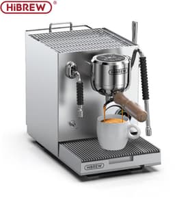 HiBREW H21 Espressomachine – 15 Bar – PID Temperatuurregeling – Instelbare Extractietijd & Pre-infusie – 58mm Portafilter – Drie-gats Stoommondstuk – 1,8L Watertank – Thuis & Kleine Horeca — thumbnail 1