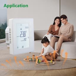 Programmeerbare 7-daagse Kamerthermostaat met Display - Geschikt voor Vloerverwarming — thumbnail 5