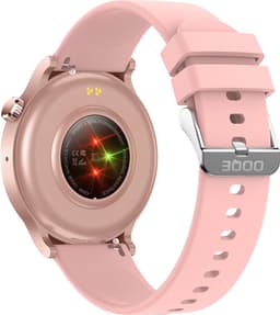 OOQE WATCH CS PRO - Smartwatch Heren en Dames | Geschikt voor iOS en Android | Full HD | Notificaties | Gezondheidsanalyse | Sportanalyse | GPS Koppeling | Bellen | Muziek/Audio Luisteren | Spelletjes | Ergonomisch | Nederlandstalig | Roze — thumbnail 4