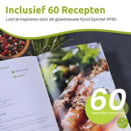 Kyvol AF60 Airfryer - Heteluchtfriteuse 8 standen | 1350 Watt | Groot volume | Bakken, Frituren of Airfryen | Airfryers — thumbnail 2