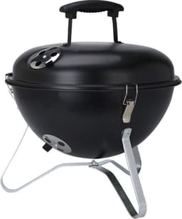 BBQ bolvorm 37 cm, zwart — thumbnail 4