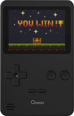 Qware - Retro Gamer - Retro Spelcomputer - Retro Console - Mini Spelcomputer - 2.8 inch - 8-Bit - 240 Games - Klassiek - Nostalgie - Spelletjes - Zwart — thumbnail 4