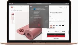 Apple MacBook Air Intel® Core™ i5 Laptop 33,8 cm (13.3") 8 GB LPDDR3-SDRAM 256 GB SSD Wi-Fi 5 (802.11ac) macOS Mojave Goud — thumbnail 1