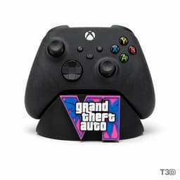 T3D GTA 6 Controller Standaard - Geschikt voor Xbox Series X S Controller - Xbox Controller Standaard - Zwart — thumbnail 1
