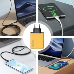 Multi-poort snellaadlader, multipoort USB-oplaadadapter 120W — thumbnail 2