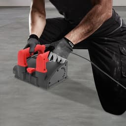 Elektrische Schepwandmachine 1200 W - Rood - 26 Wolfraamstalen Messen - Volledig Koperen Motor - Betonfreesmachine - DIY Elektrisch Gereedschap — thumbnail 2