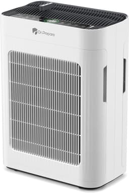 Luchtreiniger HEPA-Filter - Dubbele Zuigkracht 42,5 W - Voor 100 m² - Wit - Draagbare Luchtzuiveraar — thumbnail 1