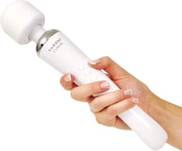 SnelShoppen - Draadloze massagestaaf met sterke therapeutische vibratiekracht, ideaal voor spierpijn en herstel na training, USB-oplader, Curve design — thumbnail 1