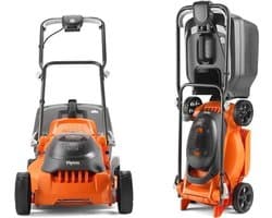 Batterij Grasmaaier – Accu Grasmaaier – Elektrische Grasmaaier – Draadloze Grasmaaier – 36V Krachtig – 34 cm Maaibreedte & Randensnijsysteem – 35L Grasopvang – Lichtgewicht & Verticale Opslag
