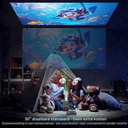 Beamer Native 1080P - 300 ANSI Lumen - 1920 x 1080 Resolutie - LED - Draagbaar - Smart Projector — thumbnail 5