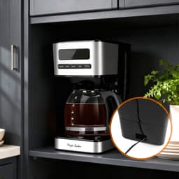Taylor Swoden 30APQ - Filter koffiezetapparaat - 1.8L - Ijskoffie-modus - Met Timerfunctie en LCD-display - RVS/Zwart — thumbnail 4