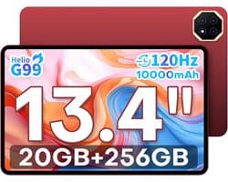 Krachtige Android Tablet 13.4 inch 120Hz met 20GB RAM en 256GB Opslag