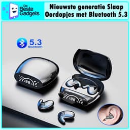 De Beste Gadgets Slaap Oordopjes Bluetooth – Draadloze Sleep Earbuds – Kleine oordopjes - Kleine Oortjes - Ultra Dun & Comfortabel – Voor Zijslapers – Noise Reduction – Waterbestendig - MD - Zwart — thumbnail 4