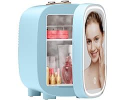 Mini Koelkast - Minibar - Skincare Fridge - Blauw