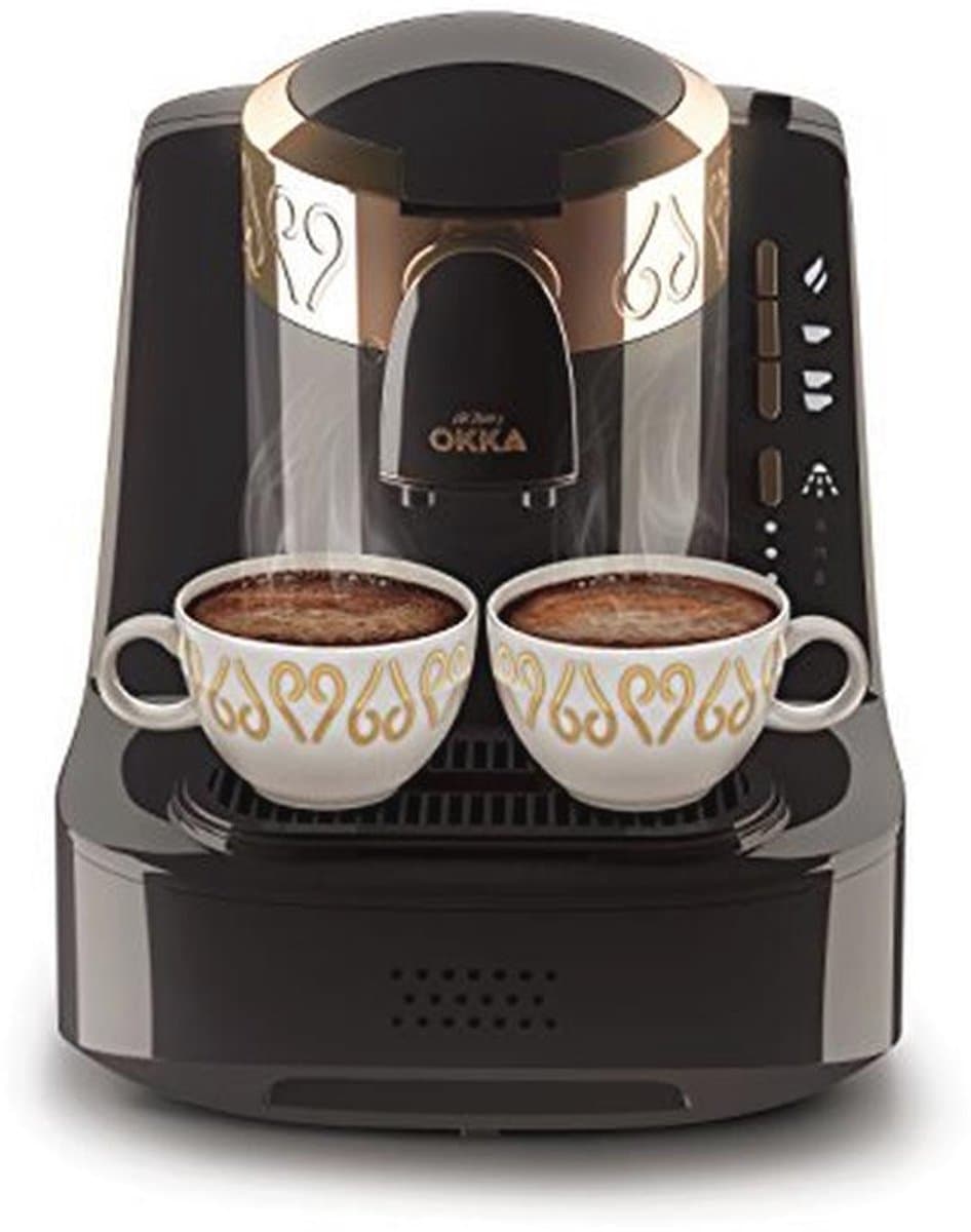 Compact Turks Koffiezetapparaat met Zelfreiniging en 3 Cupmaten — afbeelding 1