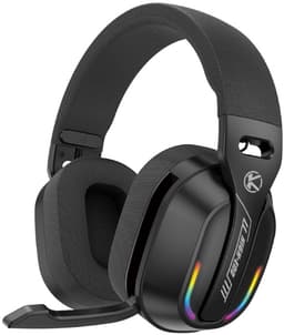 Ntech - Gaming Headset met Microfoon en RGB Light Zwart - koptelefoon draadloos - Draadloze Game Headset 2.4GHz, USB C Geschikt voor PS4, Xbox One, Xbox Series, PC en Nintendo Switch 2 - Bluetooth Gaming Headsets — thumbnail 1