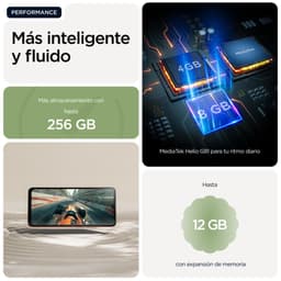 Smartphone Motorola PB980005SE MediaTek Helio G81 4 GB RAM 64 GB Green — thumbnail 4