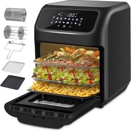 RWB® Airfryer XXL - Mini-oven - Heteluchtfriteuse - 12L - 12 Programma's — thumbnail 1