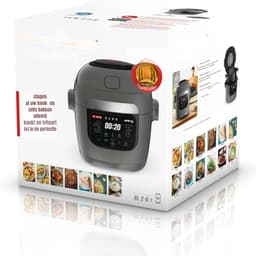 MMP® Multicooker - Multicookers - Grijs - ‎38cm x 36cm x 35cm — thumbnail 2