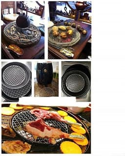 KZQ Rond Roestvrijstalen Grillrek 15 Cm Met Stabiele Voeten, Multifunctioneel Barbecue Gaas voor Koken Afkoelen en BBQ Accessoires — thumbnail 4