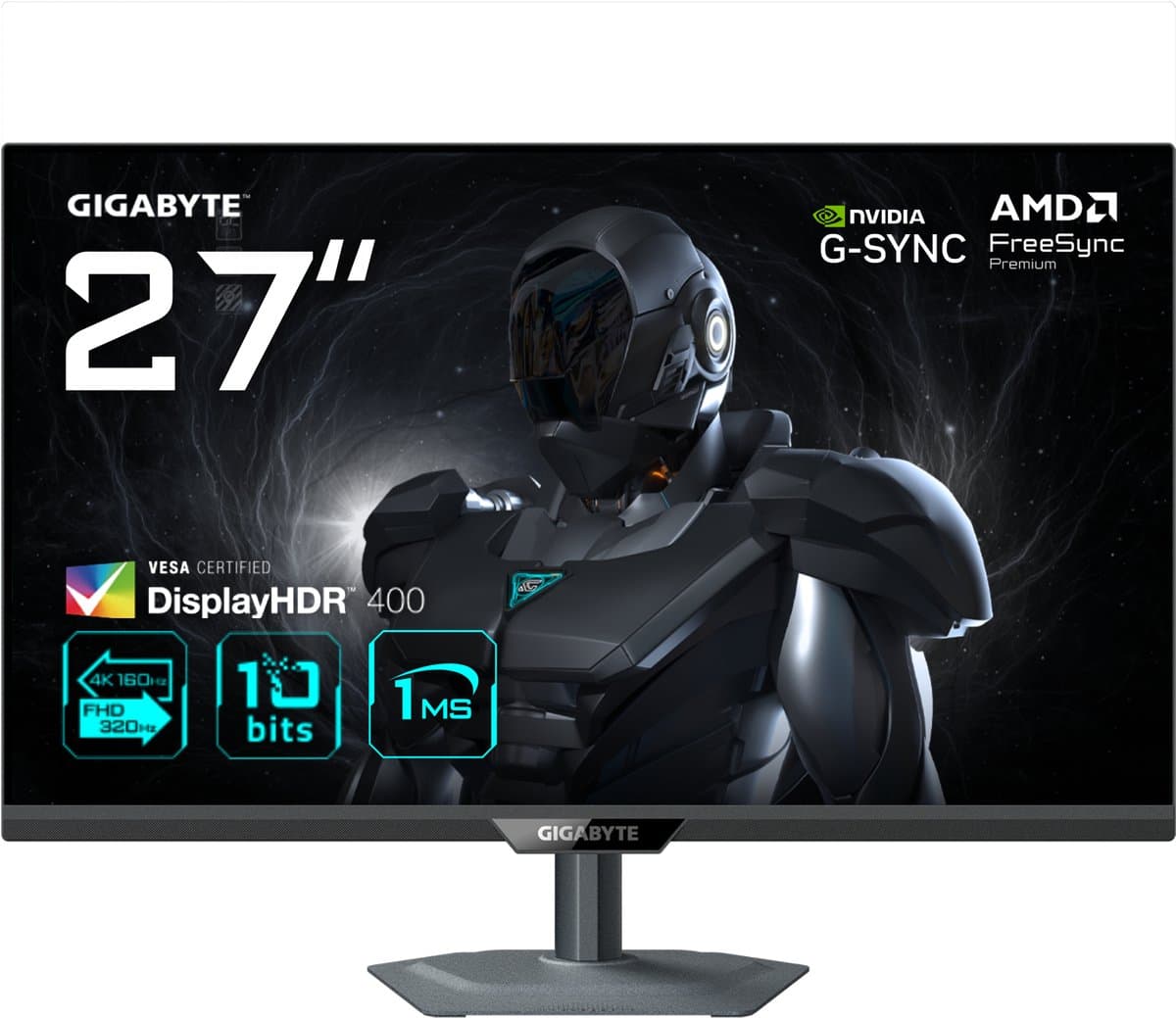 GIGABYTE G27Q20 computer monitor 68,6 cm (27") 2560 x 1440 Pixels Quad HD LED Zwart — afbeelding 1