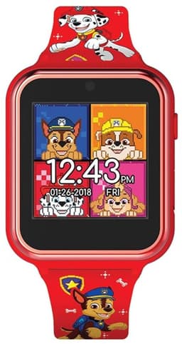 Accutime Paw Patrol Smartwatch Kinderen - Selfie Camera, Foto & Video - Rood — thumbnail 2