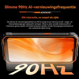 OSCAL MARINE 2 Robuuste Smartphone - 12GB RAM - 64GB ROM - 11000mAh - Gemini AI - 6.56 Inch - IP68 Waterdicht - Dual SIM - Android 15 - NFC - Oranje — thumbnail 2