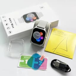 Sjika - Max Smartwatch – Inclusief Hoesje + Screen Protector – ECG, Bloeddrukmeting, SpO2, Hartslag & Slaapmonitor – Fitnesshorloge Voor Android & iOS – Multisport Modes - Grijs - Voor mannen en vrouwen - Perfect cadeau — thumbnail 3