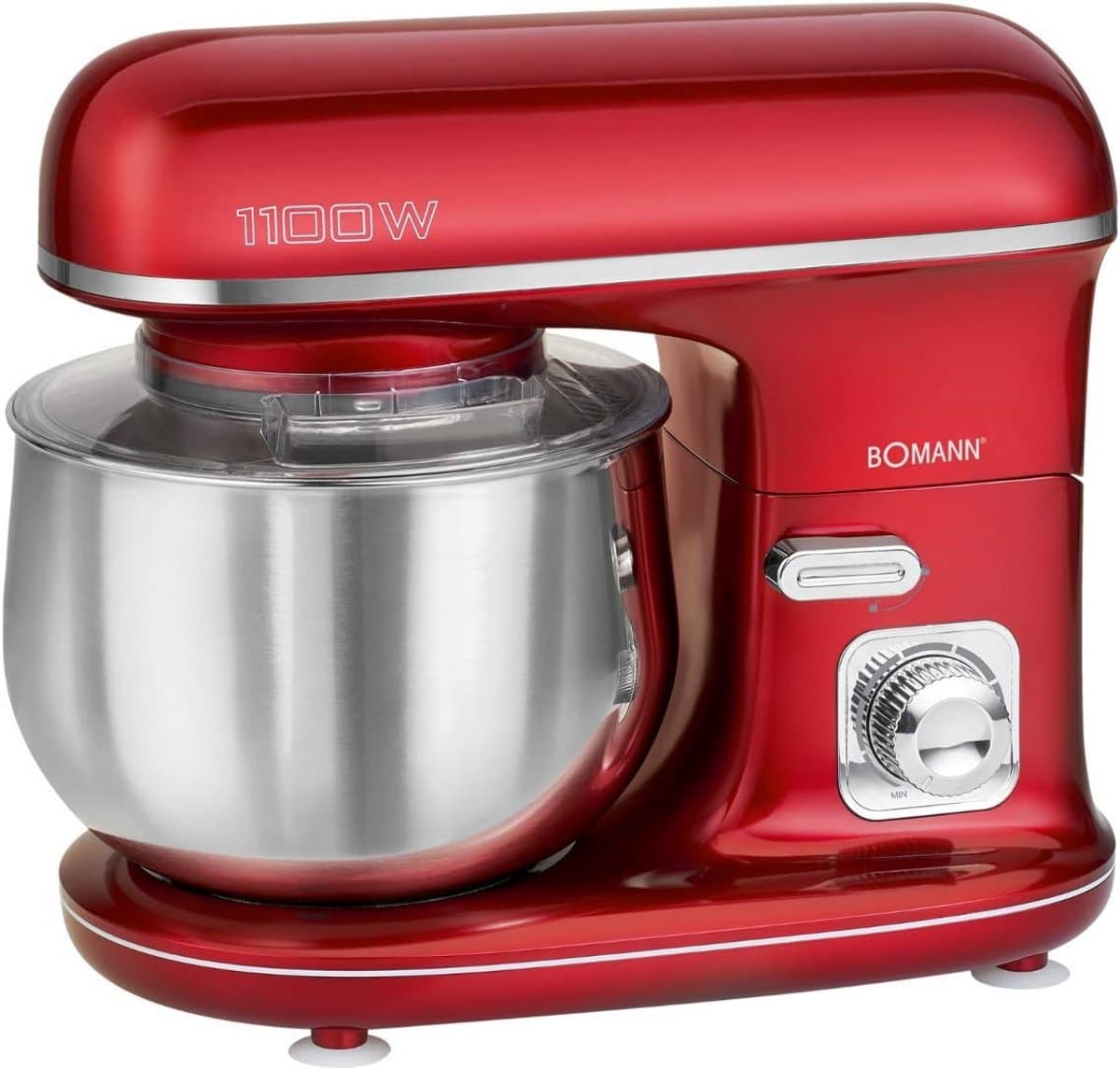 Krachtige Keukenmachine - Professionele Kneedmachine met Garde en Mixer - 1100W — afbeelding 1